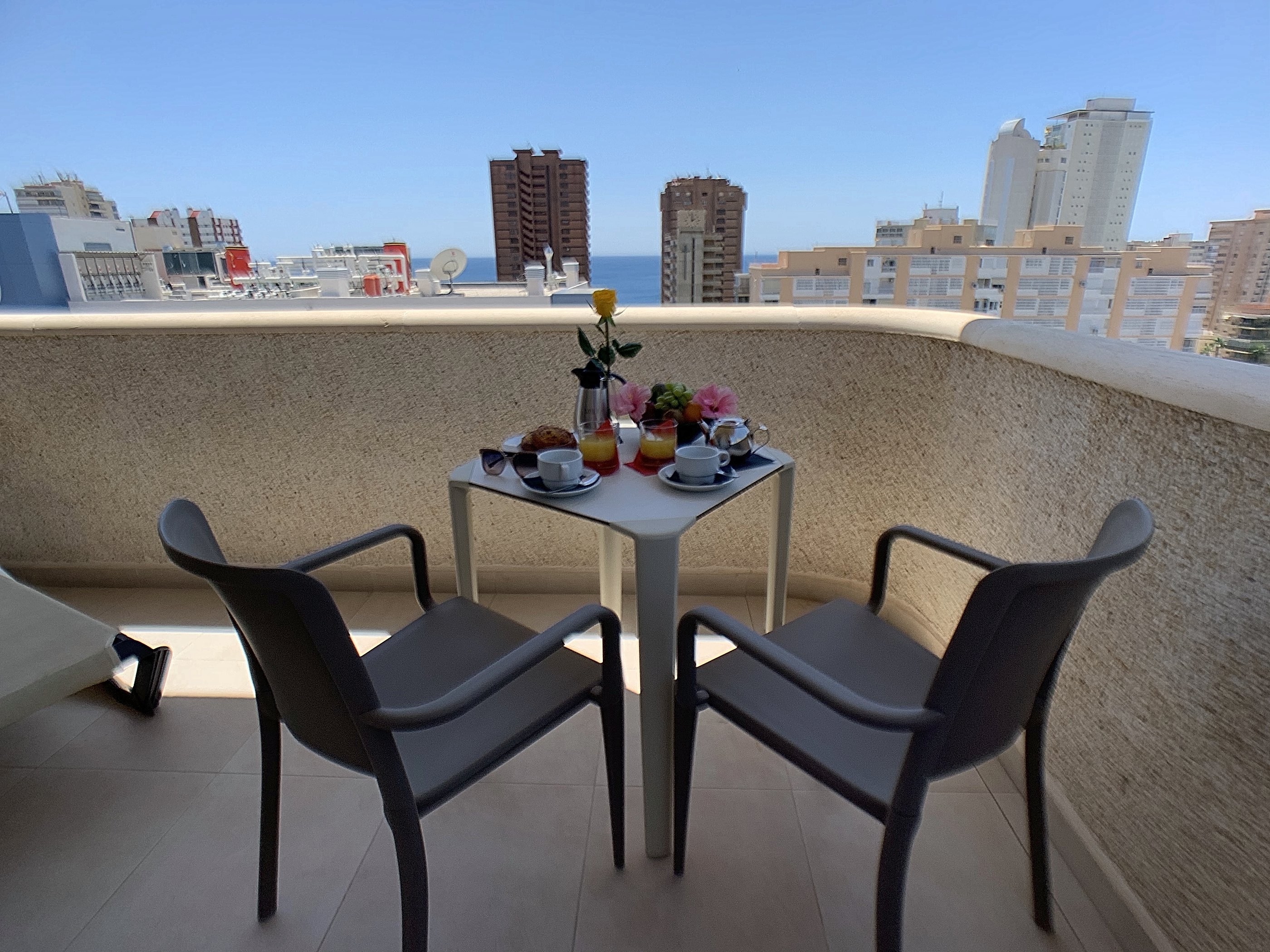 Terraza con vistas